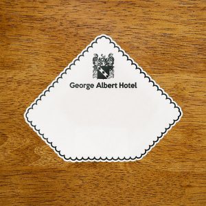Branded tissue product - Printed Hot Plate Holder