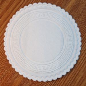 Greek Key stock coaster